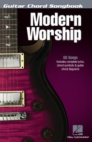 Modern Worship Guitar Chord Songbook Guitar and Fretted sheet music cover